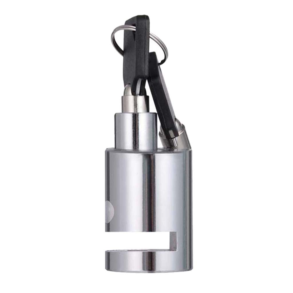 Motorcycle Scooter Rotor Wheel Disc Brake Lock Bike Padlock with Two Keys