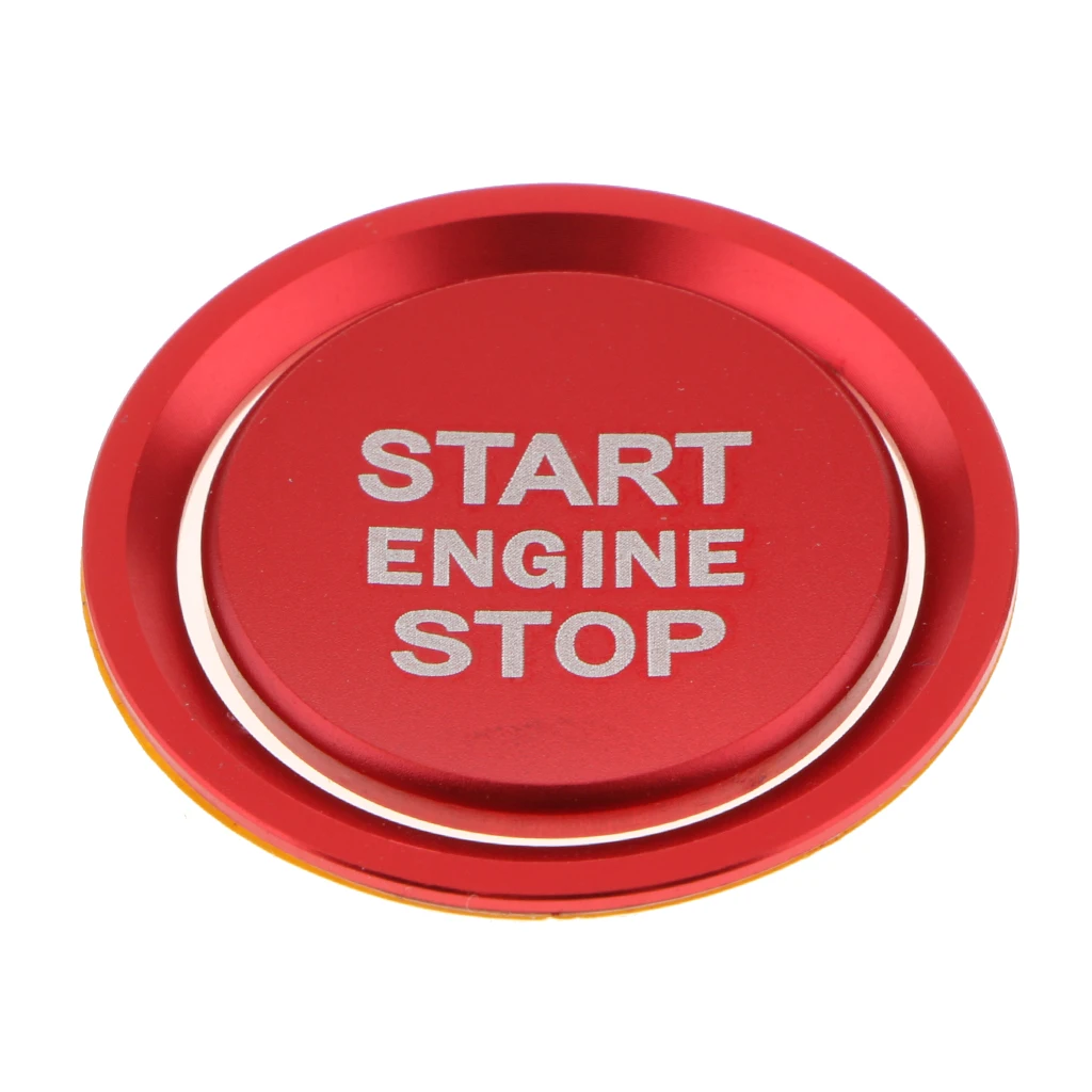 Ignition Engine Start Button Cover Red for  A4 A5 B9 2017-18