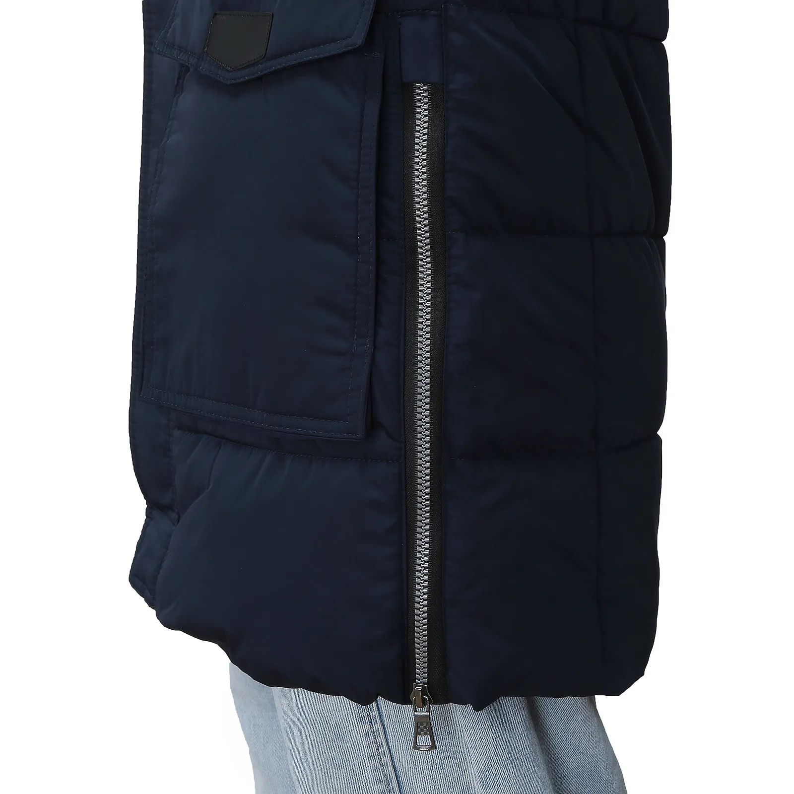 Men Casual Winter Jacket Parkas Solid Zipper Pocket Long Sleeve Coat Furry Collar Hat Detachable Parkas Thicken Warm Coat long down puffer coat