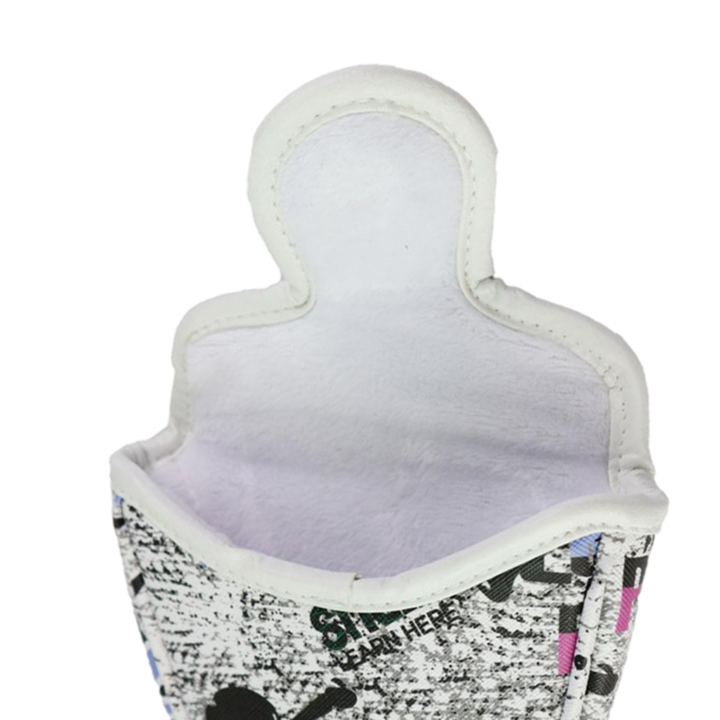 Magnetic Skull Golf Mallet Head Covers Retro Center Putter Headcover Protector