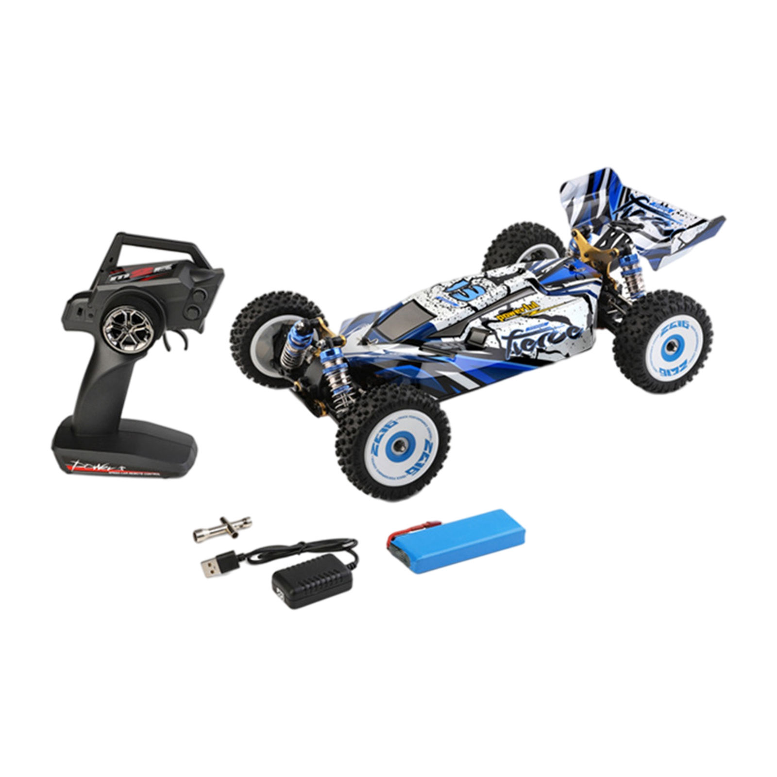 Wltoys 124017 1/12 RC Buggy Off-Road Machine Model,70km/H RC Car Vehicles,4WD 2.4G Car,Electric Radio Controlled Trucks