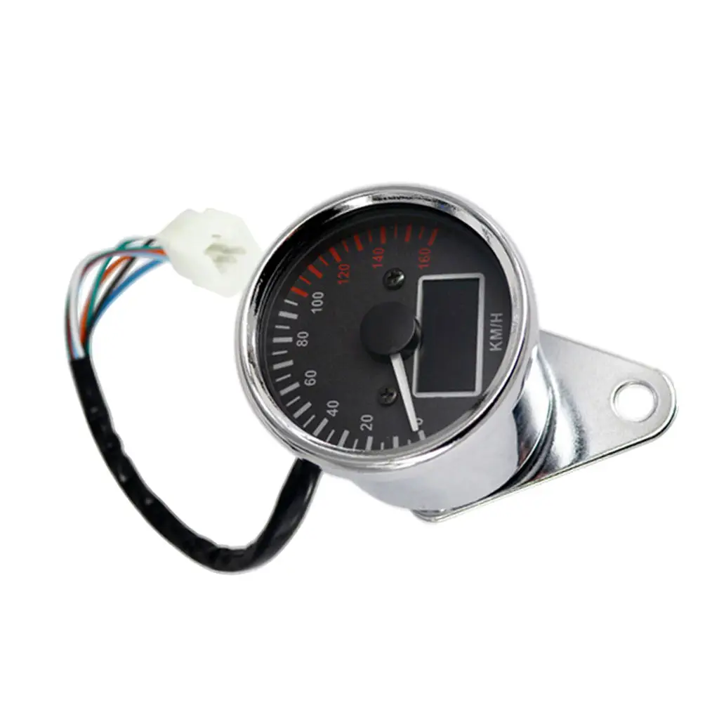 Universal Motor Fuel Level Indicator Meter Odometer Speedo Meter Speedometer Gauge DC 12V