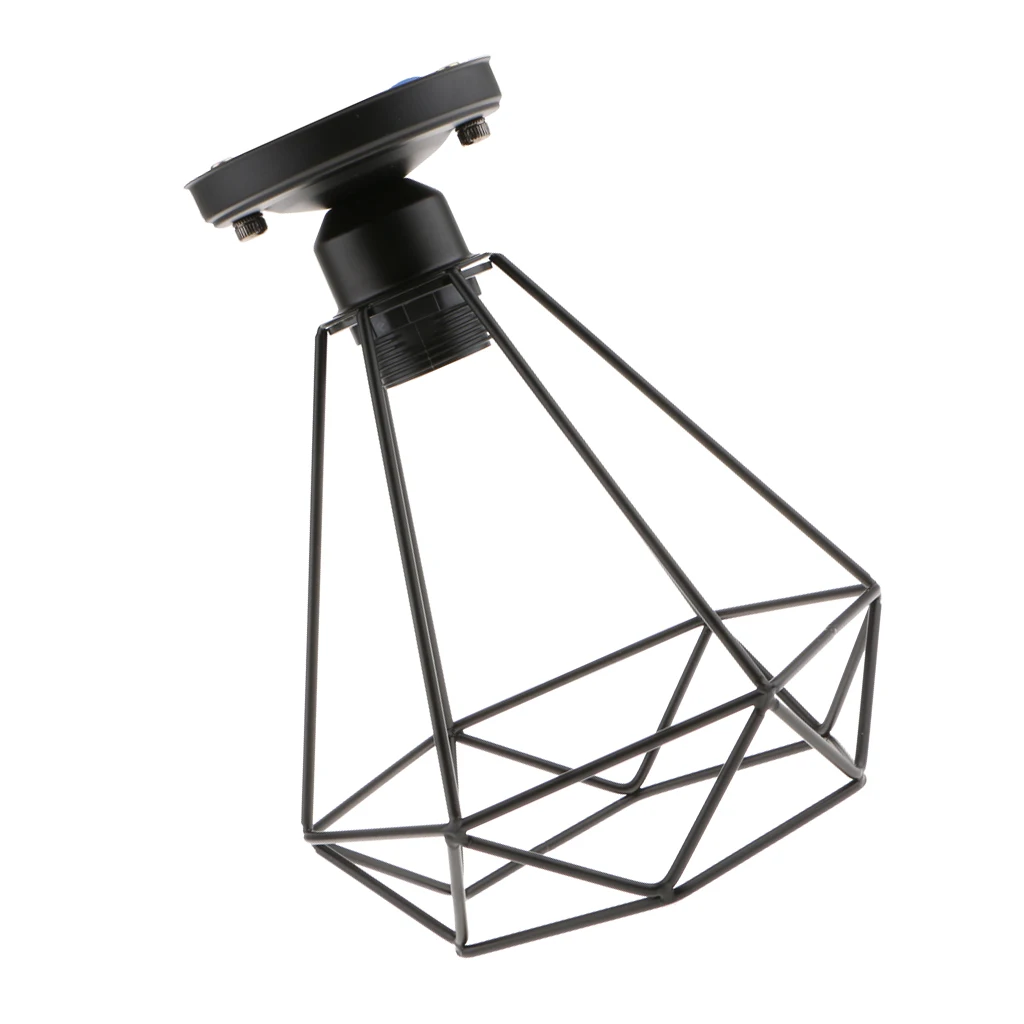 Geometric Diamond Lampshade Hanging Ceiling Pendant Light Home Decoration