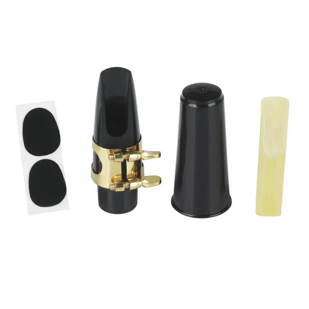 with Cap ABMBERTK Saxophone Mouthpiece Set Metal Buckle Reed Sax Musical Instrument Accessories,Alto 