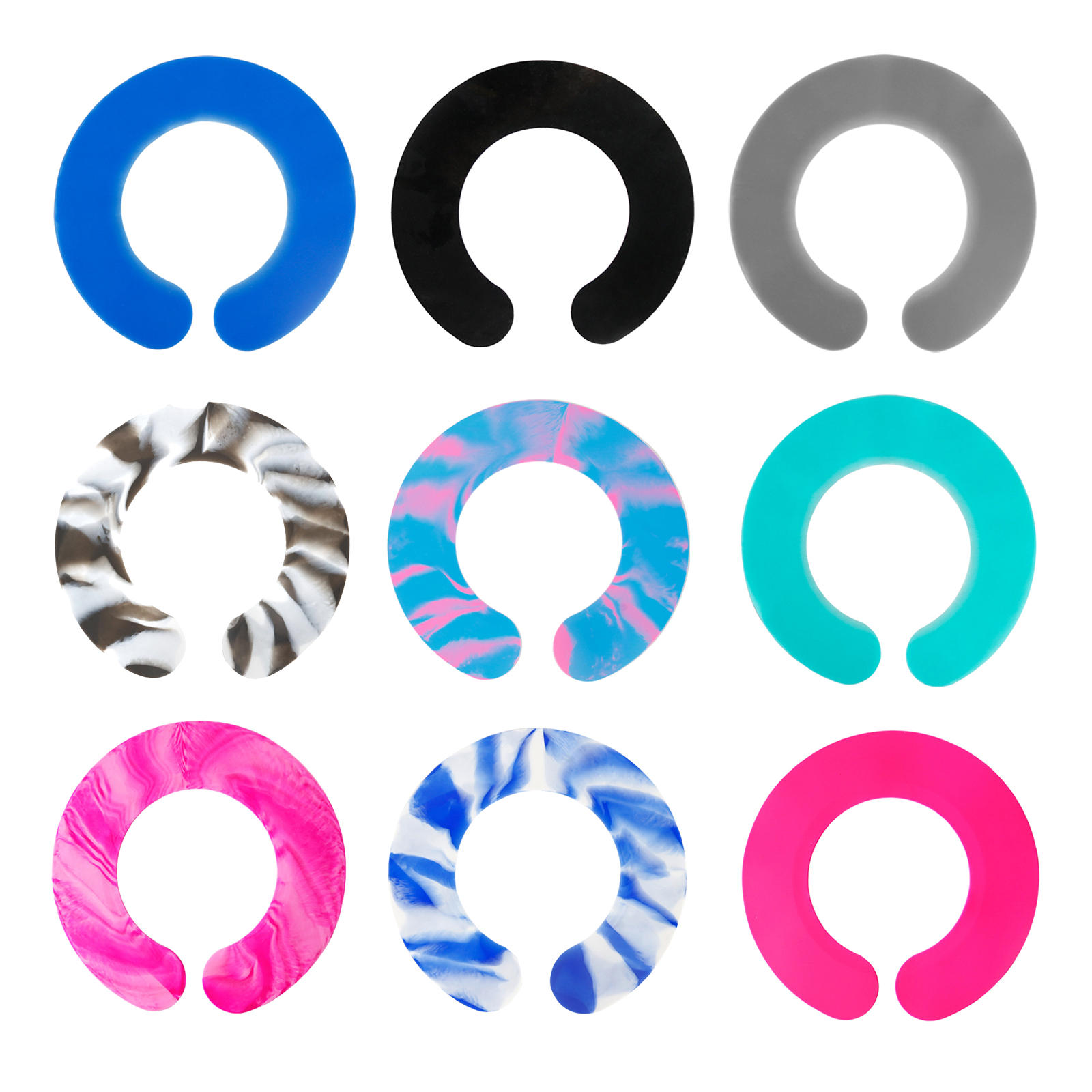 Silicone Hair Salon Stylist Cutting Collar Waterproof Professional Shawl Guard Tool Capes for Haircut Barber Salon Men Women