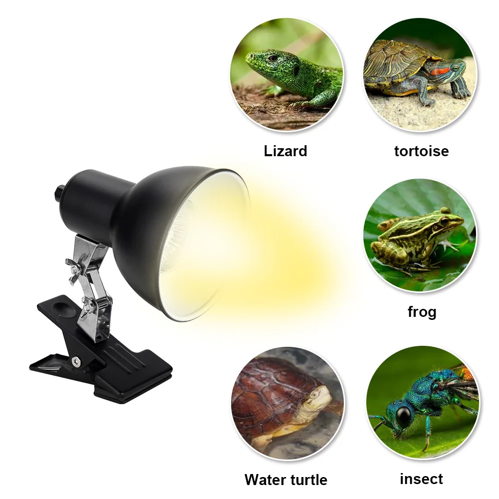 dispositivo elétrico para répteis tartaruga lagarto lâmpadas de aquecimento iluminação