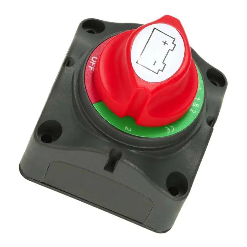 1000A Automatic Battery Main Disconnect Rotary Cut Isolator Switch Car Boat