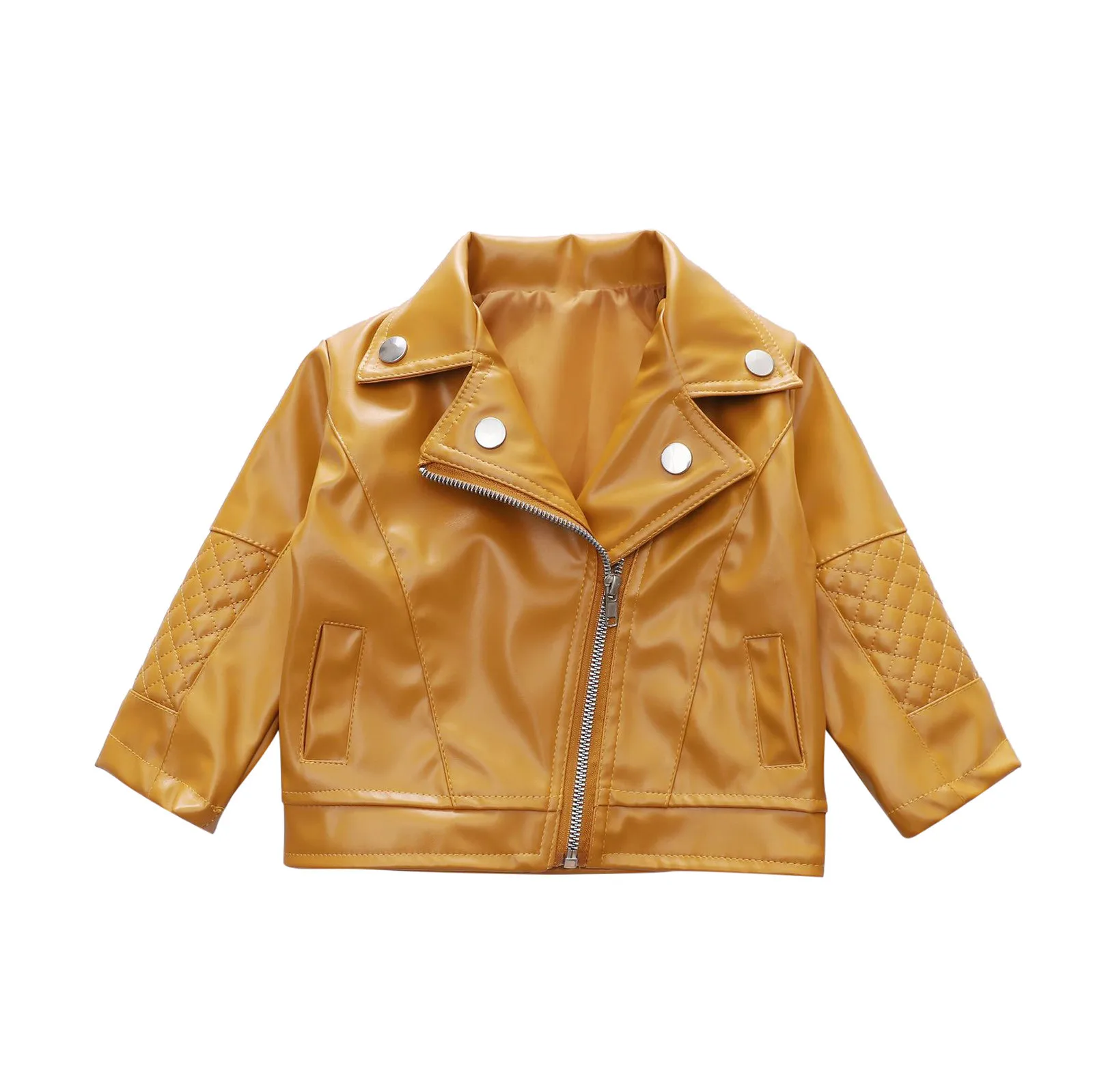 Kids Boys Girls Leather Coat for| Alibaba.com