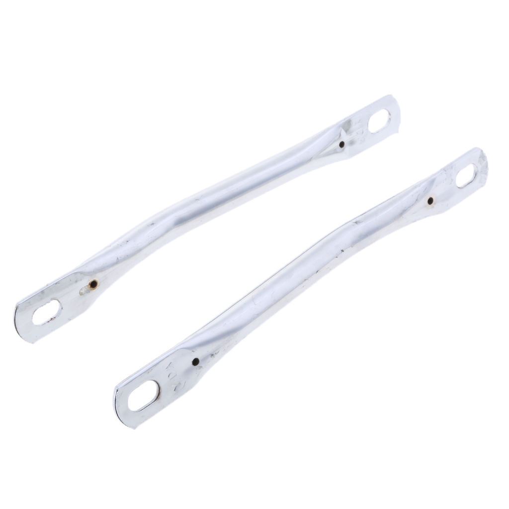 2Pcs Motorbike Rear Grab Bar Rail Handle for Suzuki GN125 / GS125
