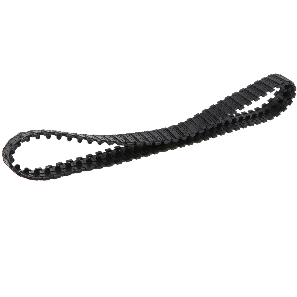 2PCS 66cm Circumference Rubber Crawler Tank Track for DIY RC Car Drive Parts