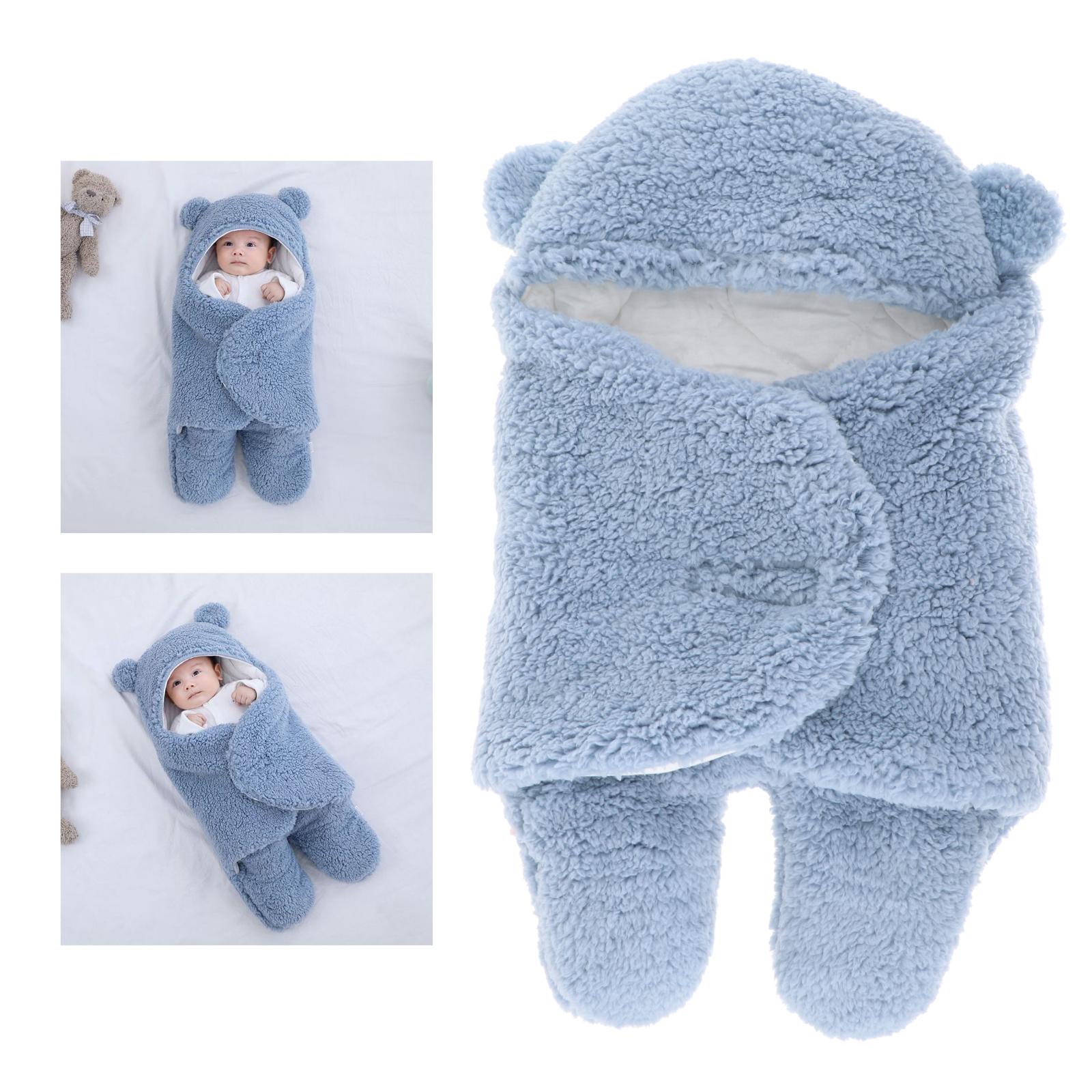 Swaddle Blanket, Ultra-Soft Plush Essential for Infants, Stroller Sleeping Bag,