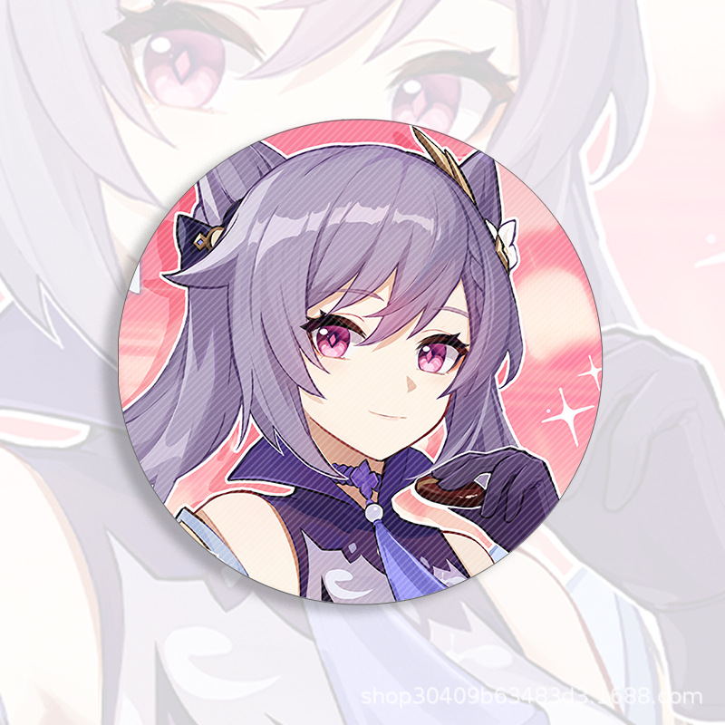 58mm Game Genshin Impact Brooch Pin Xiao Kaedehara Ayaka Baal Raiden Shogun Cosplay Badge Accessories For Clothes Backpack Gift 58mm Game Genshin Impact Brooch Pin Xiao Kaedehara Ayaka Baal Raiden Shogun Cosplay Badge Accessories For Clothes Backpack Gift