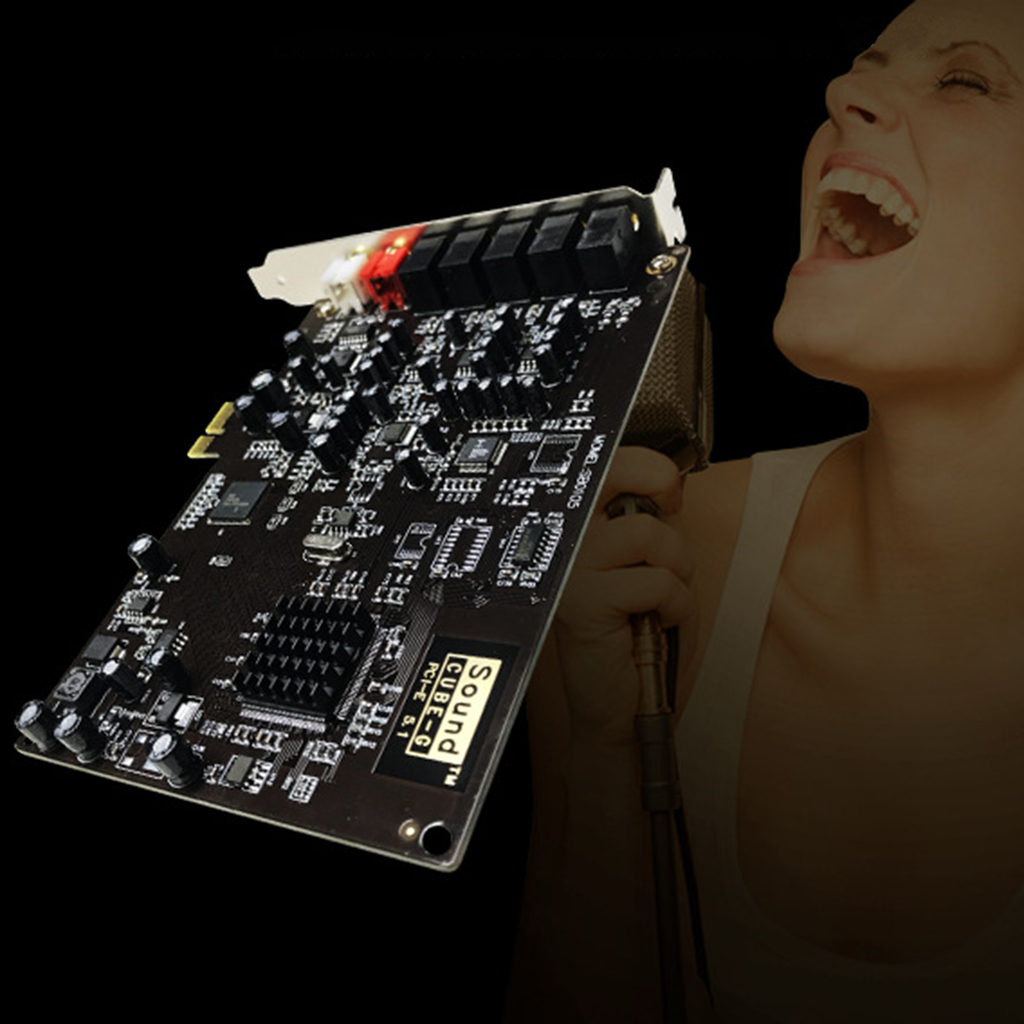 5.1 Pcle Creative Sound Blaster Sound Card Network Controller Card for Gigabit Ethernet