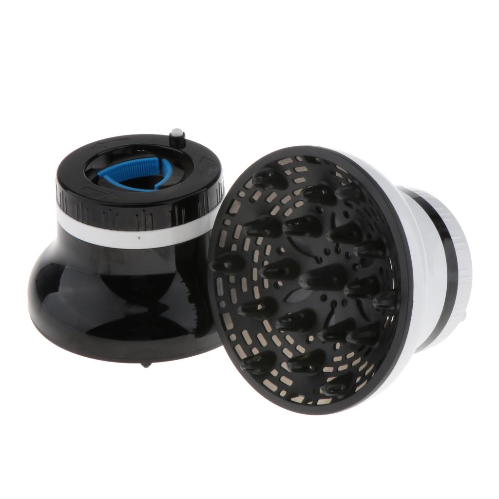Universal Hair Diffuser Adaptable for Blow Dryers with Rotatable Design for Curly or Wavy Hair, 2 Colors to Select