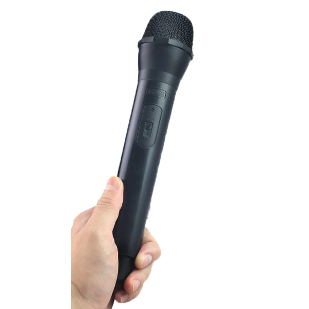 Artificial Plastic Wireless Microphone Props Fake Mic Toy Handheld Kids Microphone Toy Wireless Karaoke