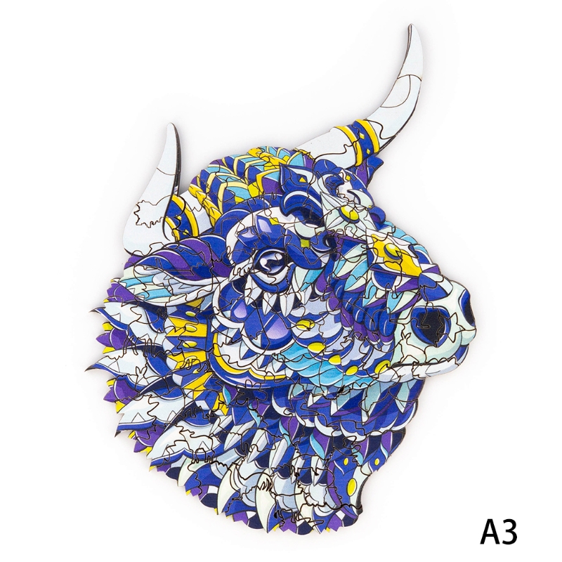 Mesmo para Crianças Disentanglement Puzzle Animal Jigsaw Casa Decorativa Pintura Faça Você Q9qb 6 Quebra-cab.