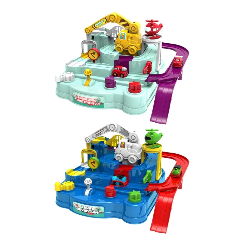VTech Toot-Toot Drivers Spin Raceway Baby Car Track Toys Baby Interactive Toys 
