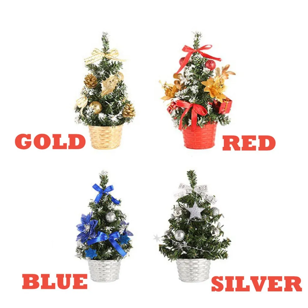 Details about   Christmas Tree 20cm Year Table #3o24#f Miniature Decorations Xmas Mini Tabletop 