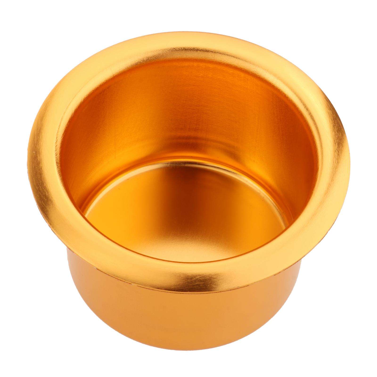 Universal Cup Drink Holder Drink Cup Holder Stainless Steel Ecessed Cup Holder Recessed Cup Holder Fits for Car RV Game Table