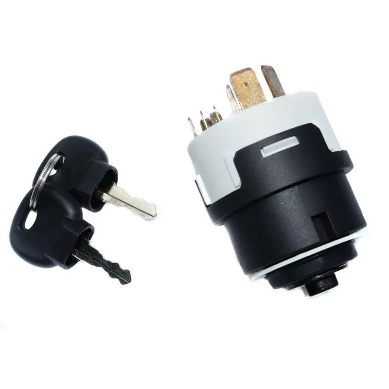 Ignition Switch With 2 Keys 85804674 for New Holland LB110 LB115 LB60 LB75 LB75.B LB90 LB95 LV60 LV80 U80 U80B