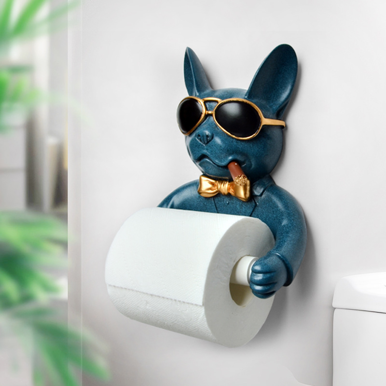 3D 3D Animal Dog Toilet Paper Cover Holder Creative Paper Stand Tissue ...