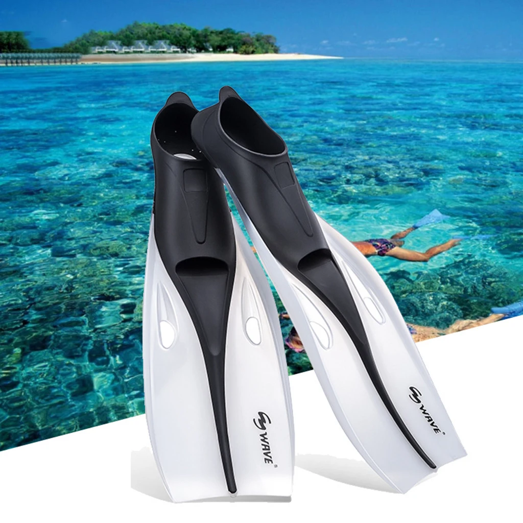 Adult Snorkeling  Full Foot Flippers Swim  Comfortable Scuba Diving Flippers Snorkeling Equipment Water Sports Accessory