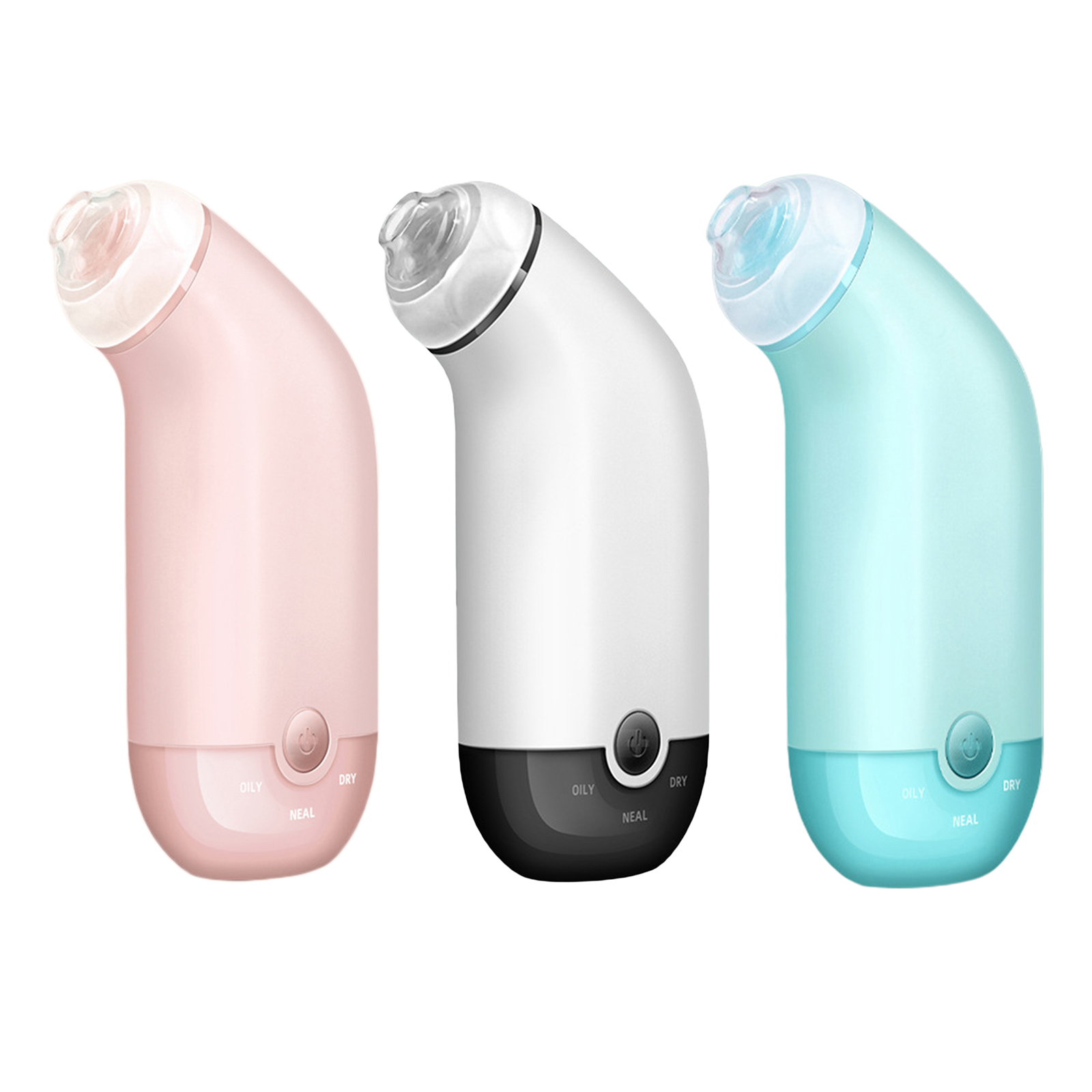Blackhead Remover Suction Vacuum Acne Whitehead Cleaner Cordless USB Rechargeable Pimple Sucker Beauty Device with 3 Probes