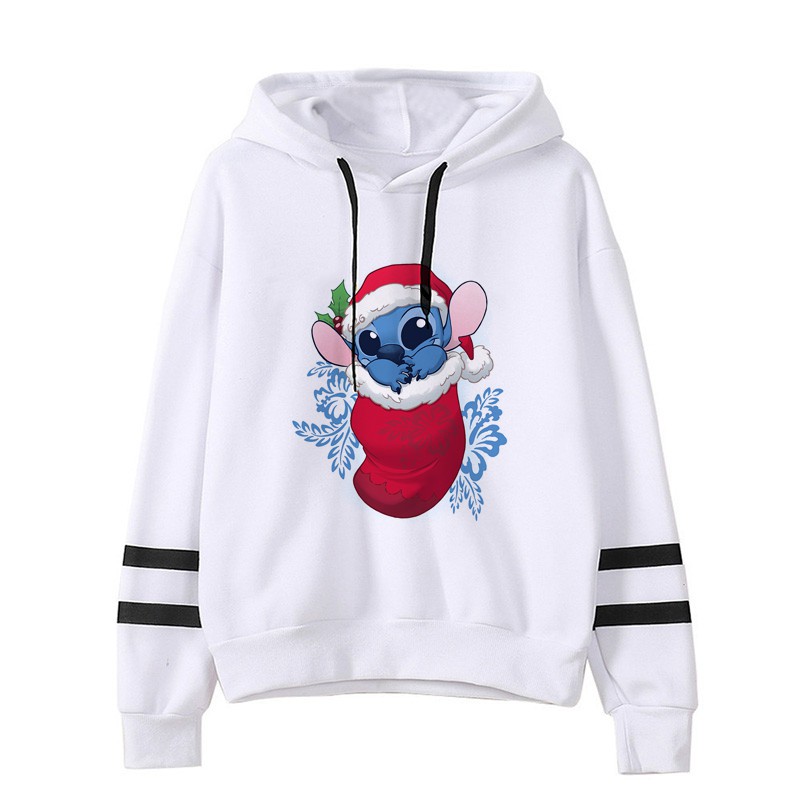 Christmas Anime Funny Hoodies Women 