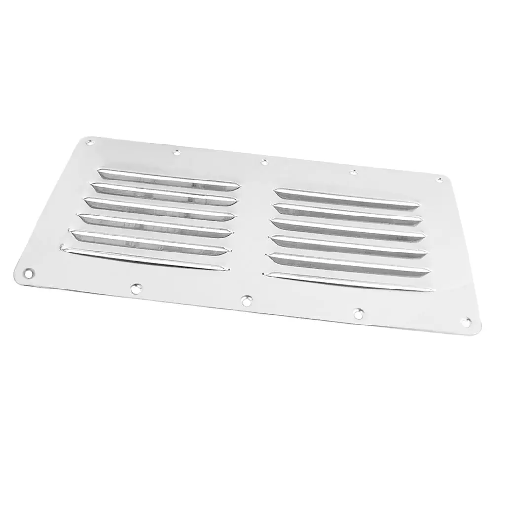 Stainless Steel Boat Marine Square Air Vent Louver Vent Grille Ventilation