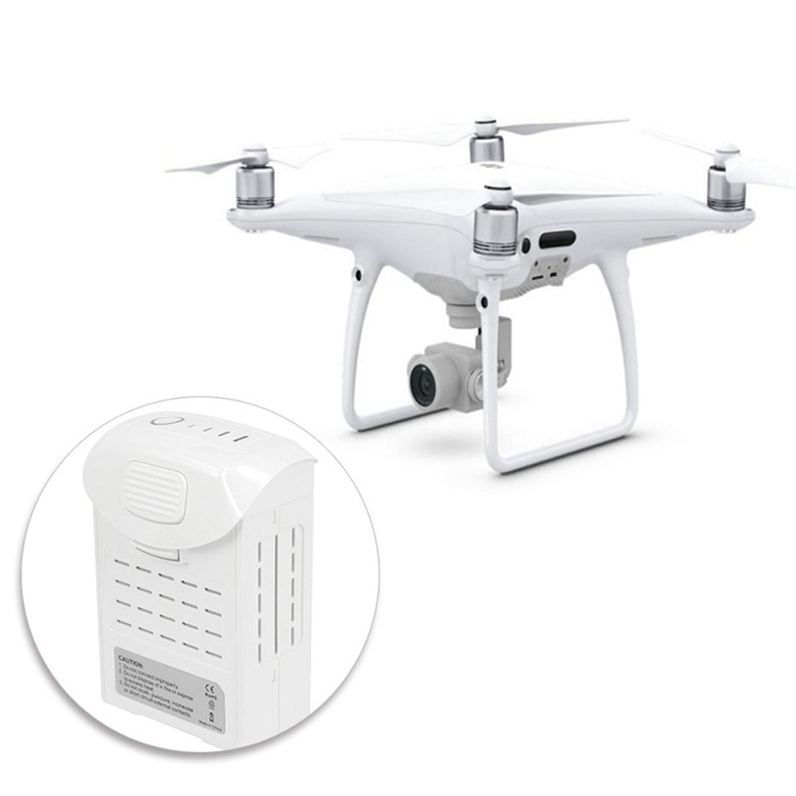Upgraded High Capacity 5350 mAh Intelligent Battery w/LED indicator Replacement for DJl Phantom 
