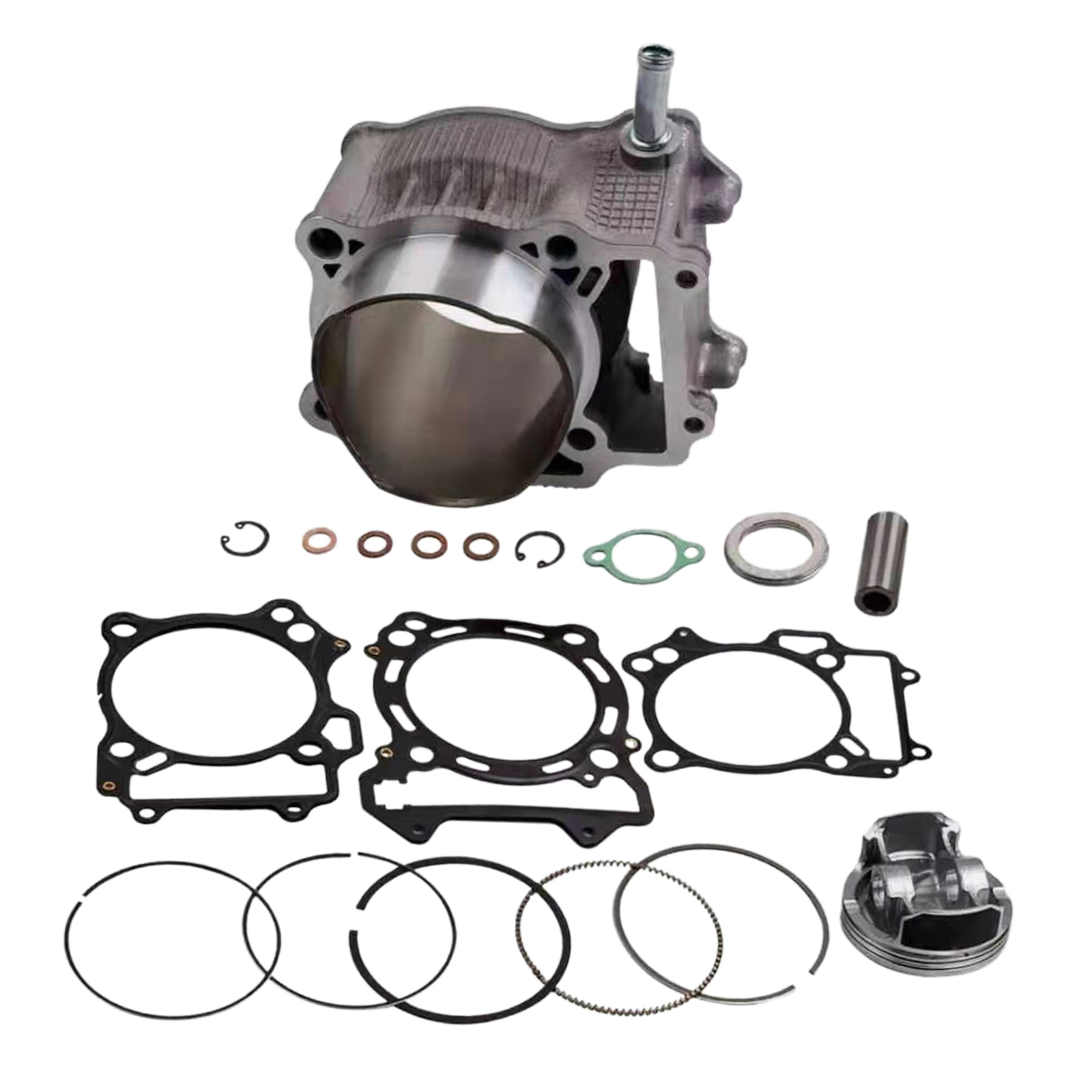 94mm 434cc Big Bore Cylinder Piston Kit Pin Clips Gaskets Fit for Kawasaki Suzuki KFX400 KLX400R 2000-2015
