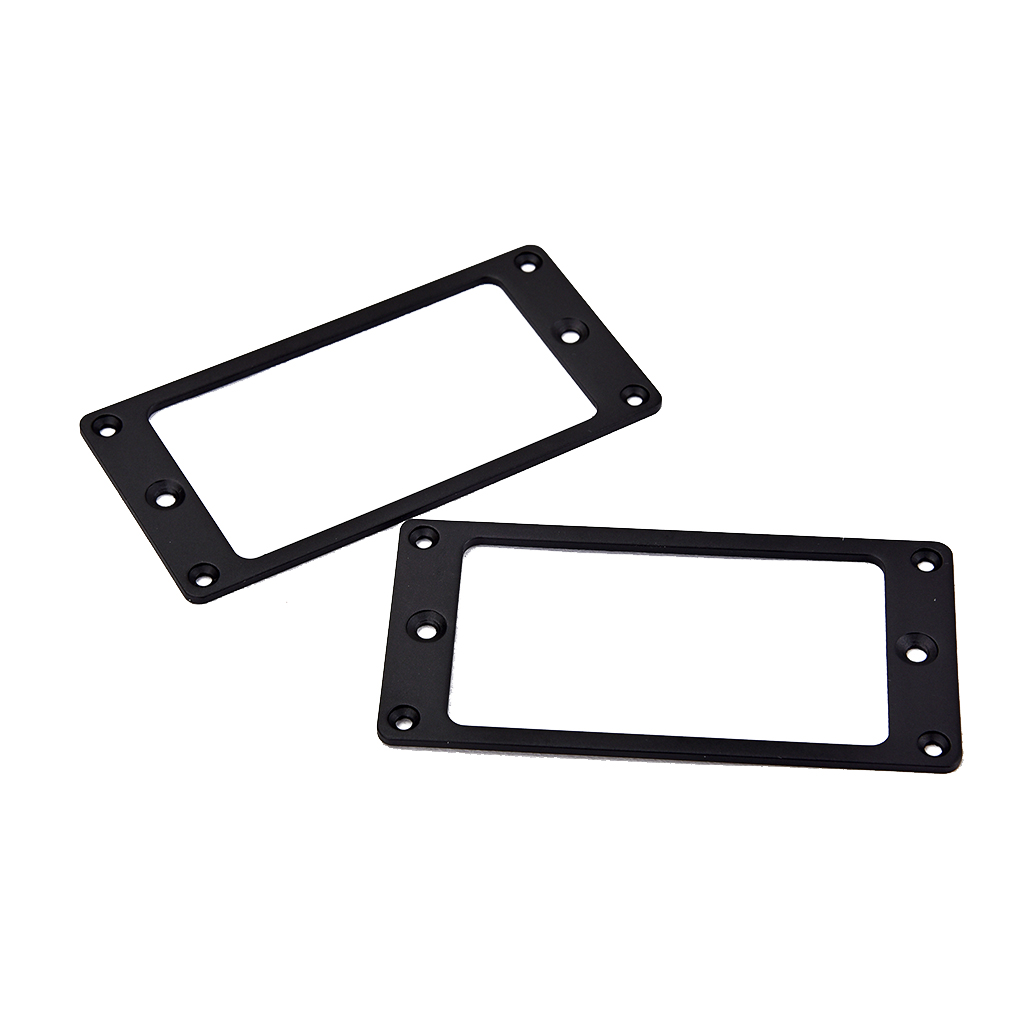 2pcs Black Electric Guitar Humbucker Pickup  Frame for  Guitar