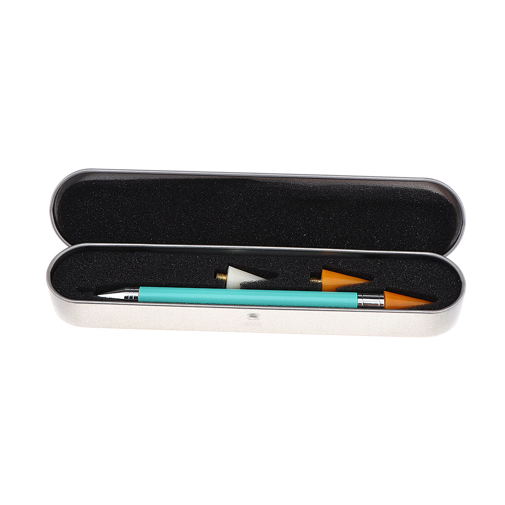 2 Ways Nail Art Rhinestones Dotting Tools Nail Art Decoration Applicator Dual Heads Nail Painting Pen