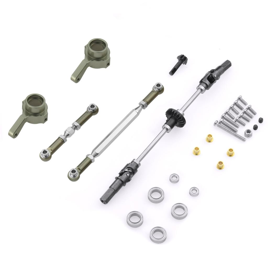 RC Car Upgrade Metal Gear Axle Kits for MN D90 MN99 1/12 Scale Monster Truck Climbing Buggy Car DIY Modified Replacement Accs