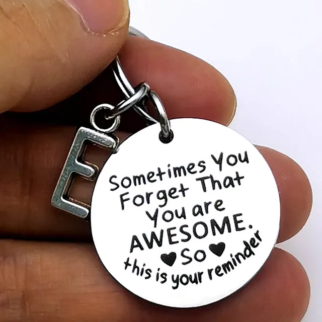 Funny Inspirational Keychain Best Friend BFF Women Men Keychains Thanks  Gift