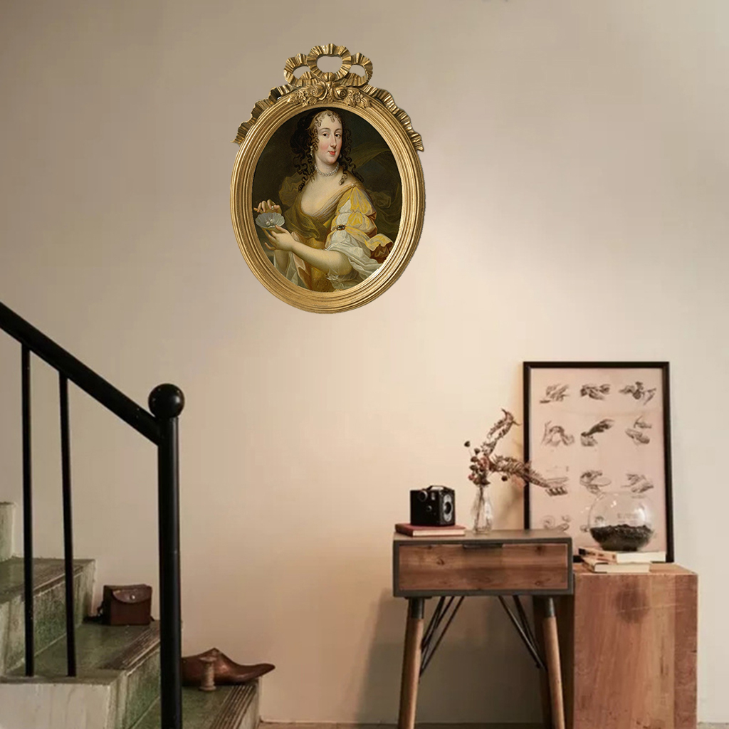 Photo Frame Decorative Ornament Decoration Gold Classic Holders for Living Room Home Decor Bedroom Bathroom Movie Theater