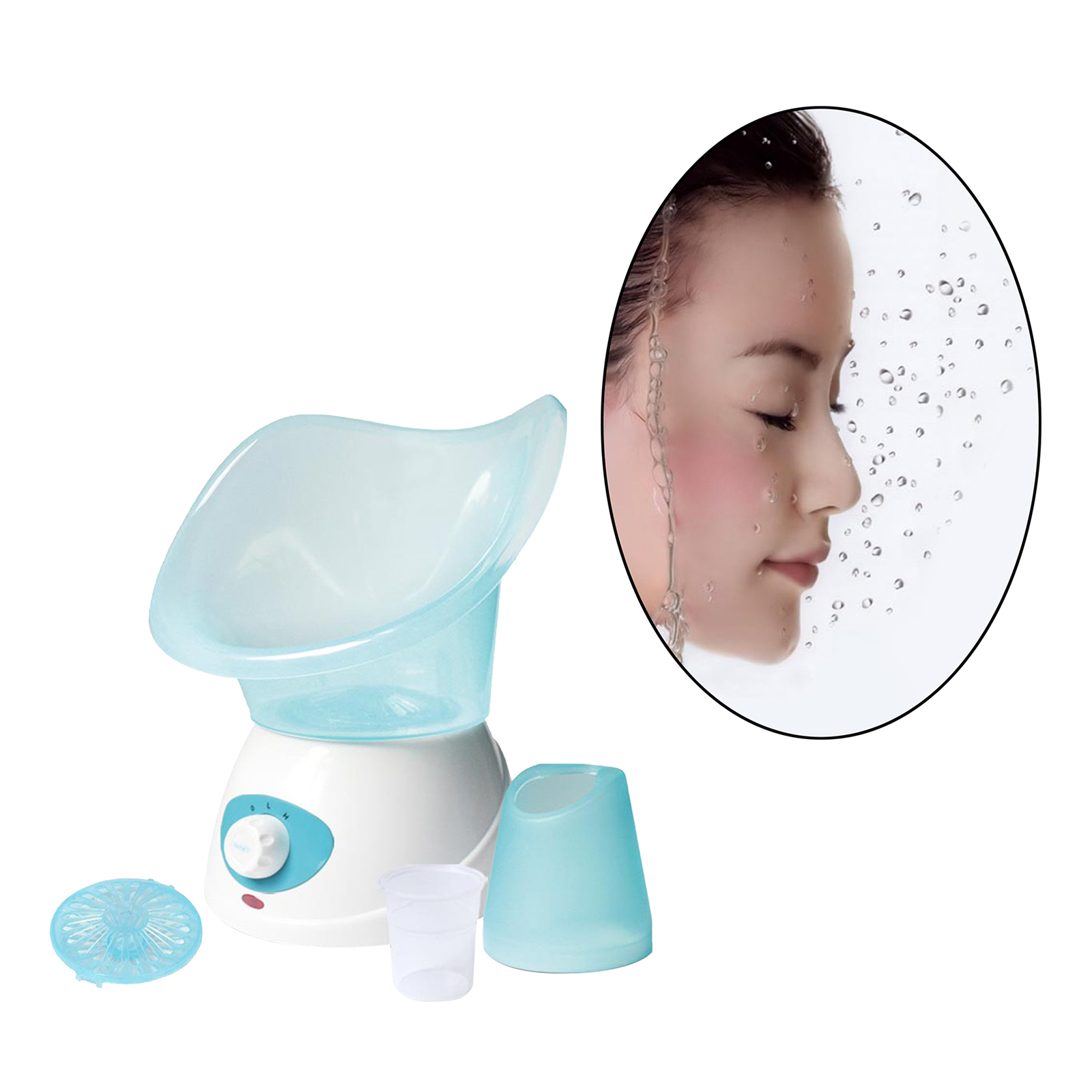 Beauty Face Steaming Device Facial Steamer Deep Cleaning Facial Cleaner Machine Atomizer EU Plug