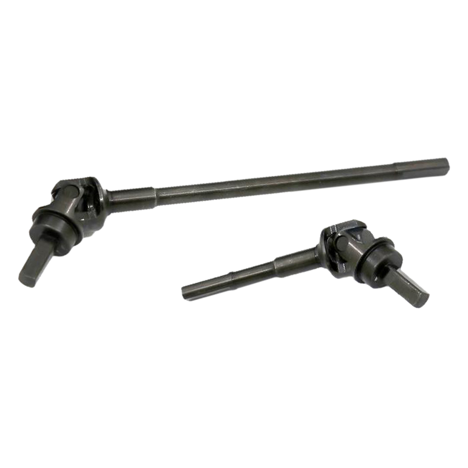 2 Pieces Reinforce Steel Front Drive Shaft for Axial SCX10 III AXI232027 AR45P 1:10 RC Crawler Cars