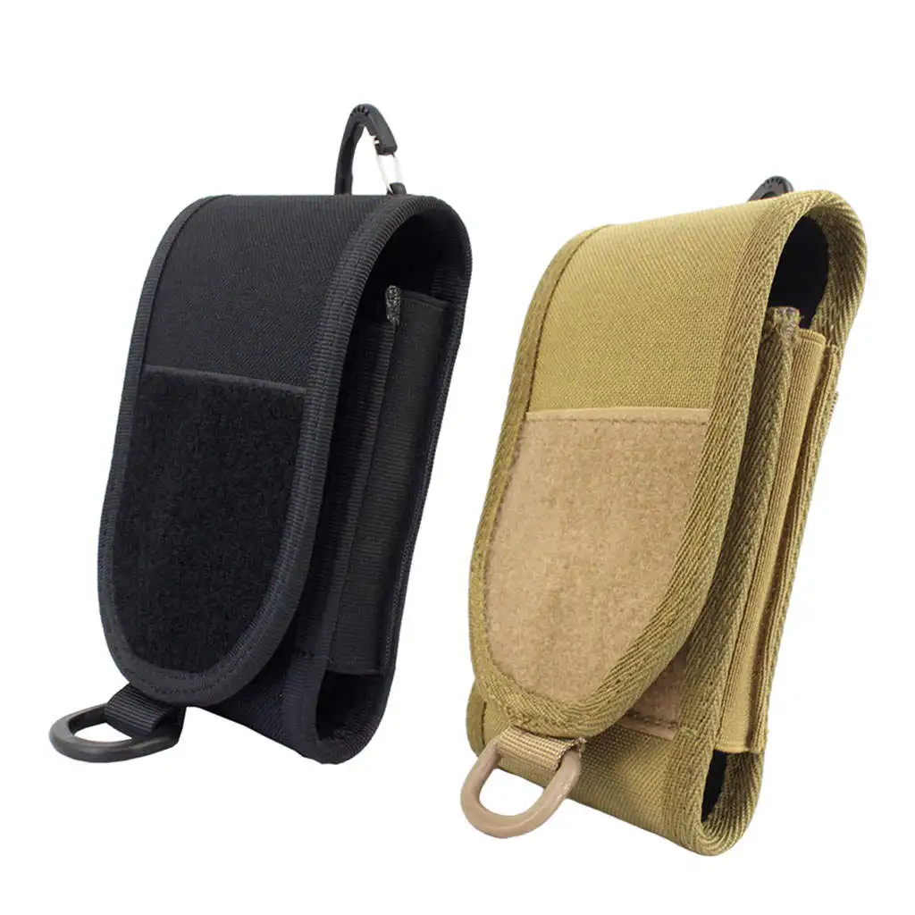 Molle Phone Pouch Cellphone Case Molle Gadget Bag Large Outdoor Waist Bag Belt Loop Holster Smartphone Pouch Cell Phone Holder