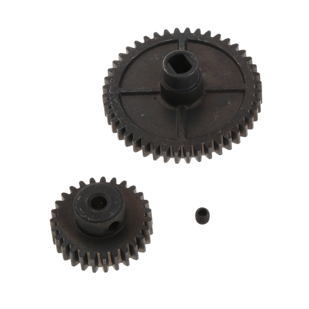1/14 RC Car Diff Main Gear & Motor Gear For WLTOYS 144001 RC Car Accessories