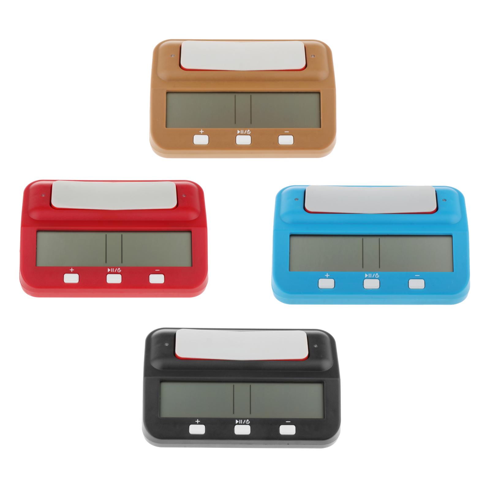 Electronic Chess Clock Digital Competition Chess Games Multifunction Timer Count Stop Professional Sports Clocks