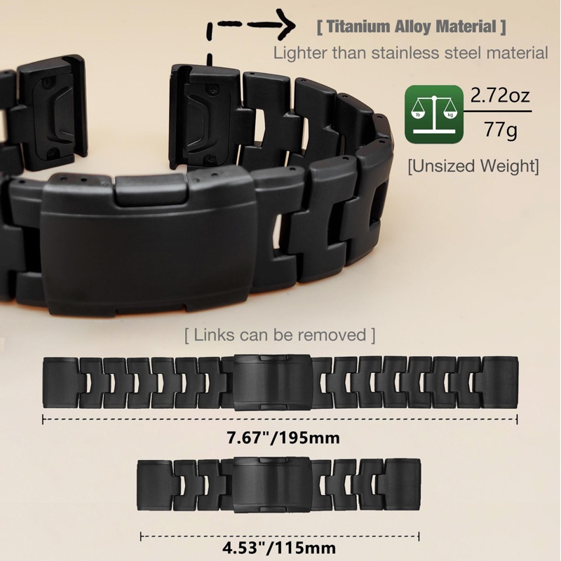 22mm 26mm pulseira de relógio para garmin fenix 5x 6x pro instinto