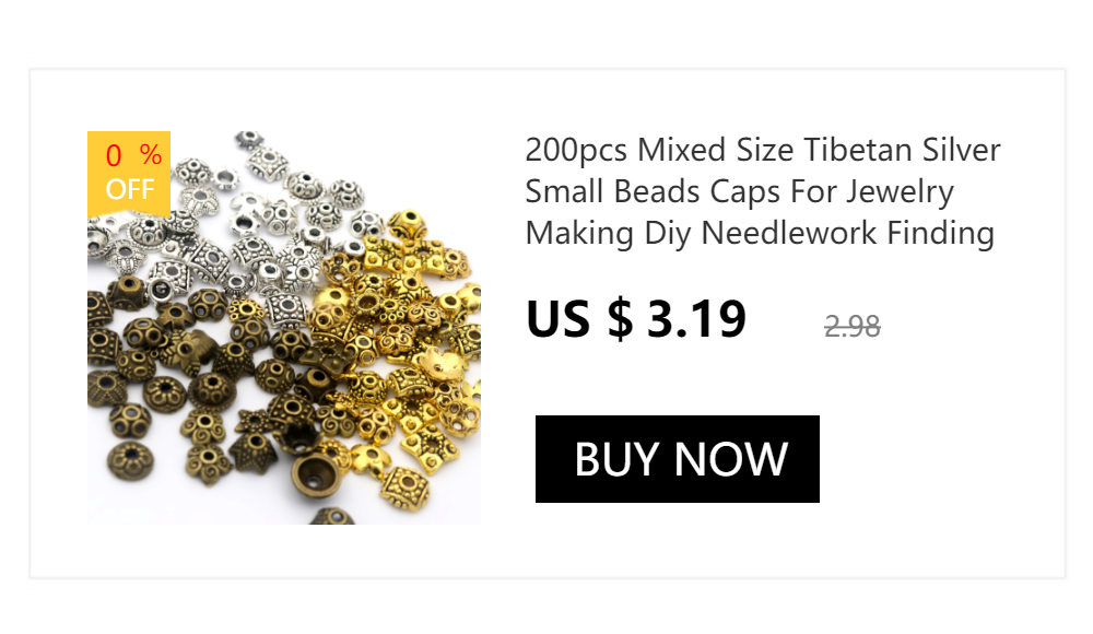 100Pcs 7x 2,2mm Clover Kreuz FlowerSparer Lose Ende Perlen Kappen für Schmuck Finden Diy Zubehör Komponenten Großhandel – Detail 11