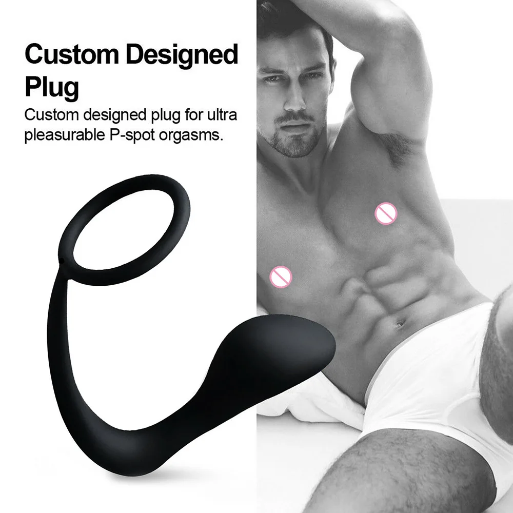 Anal Plug Male Prostate Massager Cock Ring Anal Plugs Dildo G-spot Butt Plug Adult Sex Toys Anal Toys for Woman Man Gay Sex Shop