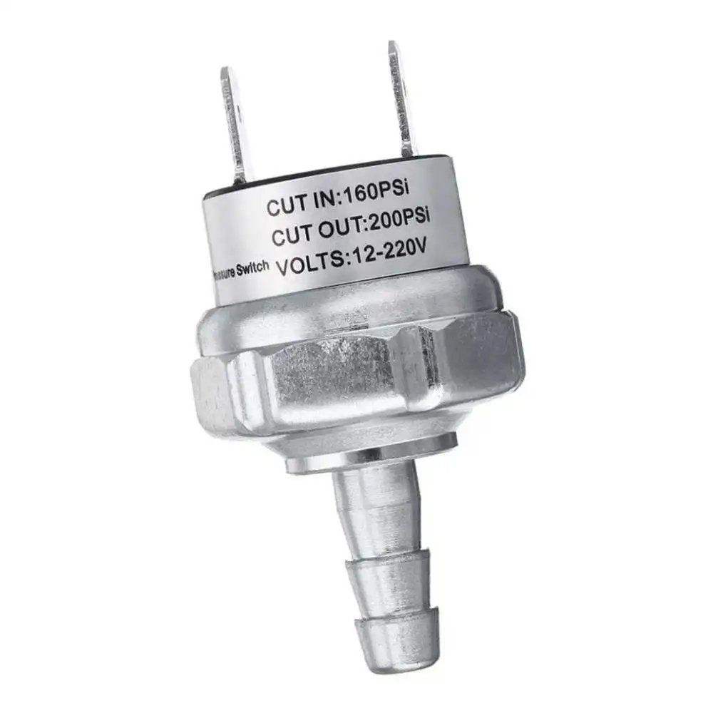 Air Compressor D55168 Pressure Switch for 160 PSI Cut on/200 PSI Cut off