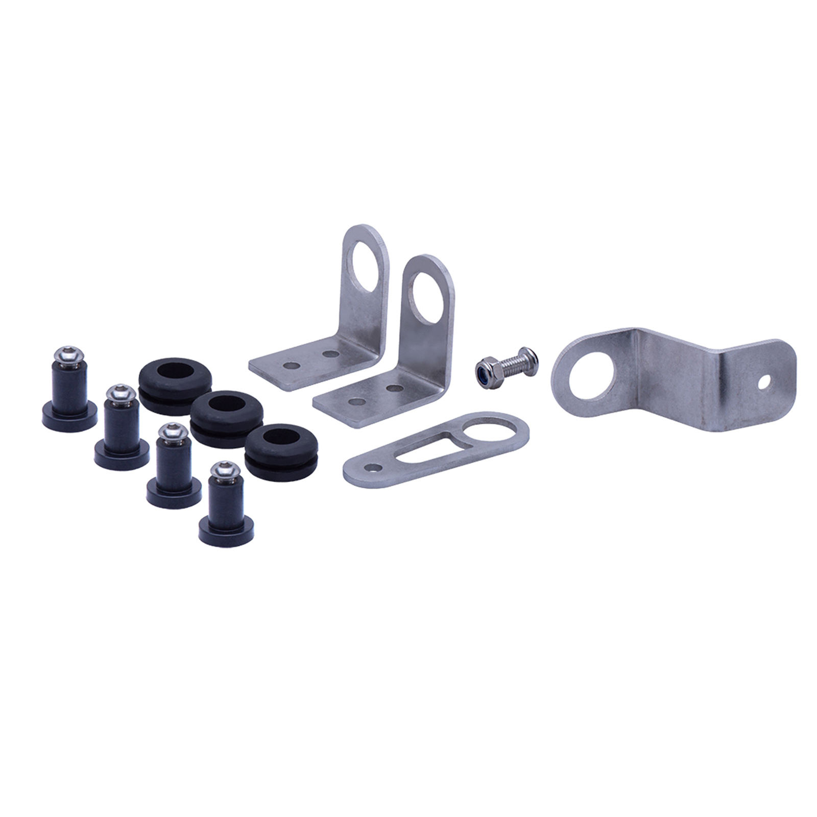 Bolt On Radiator Bracket Kit For K Swap K Series 1992-2000 Honda Civic Motor ALL K20-K24 Engine K-Swap K-Series Silver