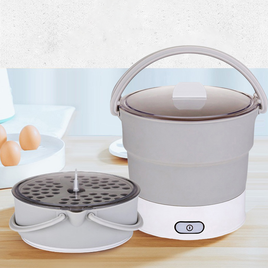 Food Grade Electric Hot Pot Dormitory Party Stainless Steel Base Easy Clean