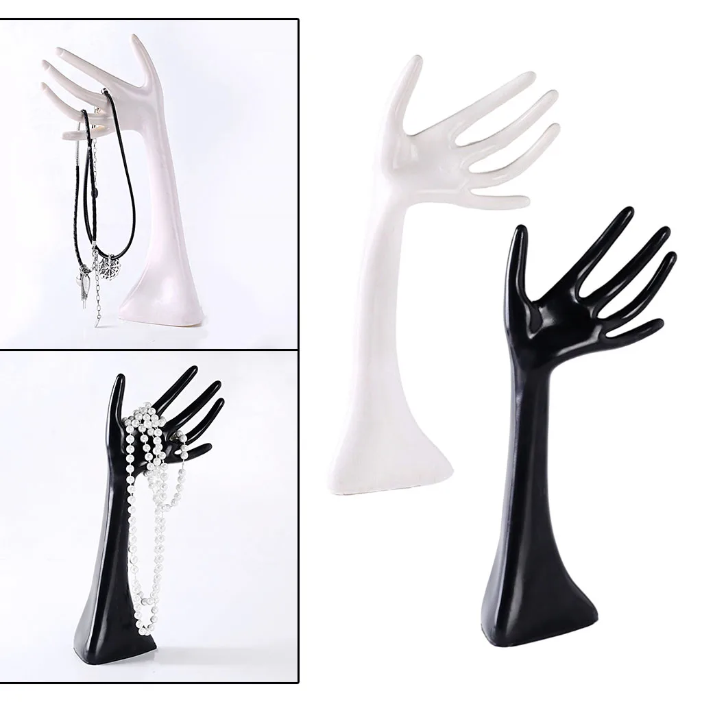 Free Stand Female Mannequin Hand Ring Display Watch Glove Stand Holder Rack