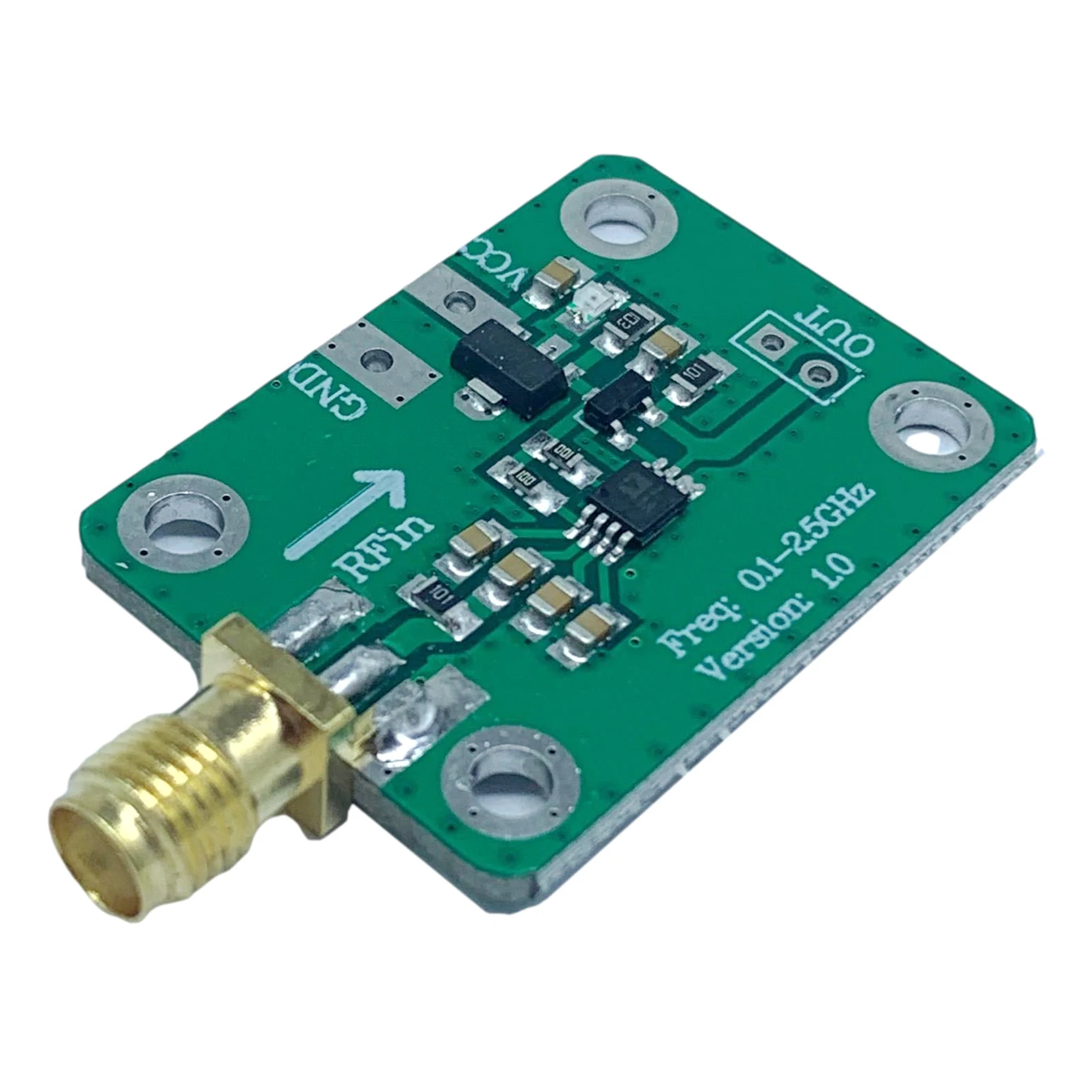 0.1-2.5GHz RF Logarithmic Detector Amplifier RSSI Measurement Power Meter Radio Frequency Signal Power Detection