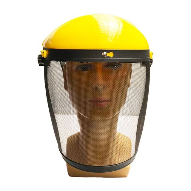 grass cutting face shield